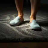 Slippers Cross Carpet and Parquet sound effect artwork