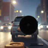 Distant Vehicle Horn Short Tap sound effect artwork