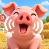 Loud High Pitched Pig Squeal and Grunts sound effect artwork