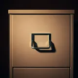 Metal Filing Drawer Slam sound effect artwork