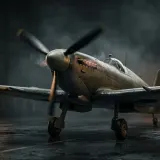 Vintage Military Plane Taxiing sound effect artwork