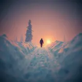 Slow Walking Through Deep Snow sound effect artwork
