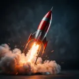 Model Rocket Launch Whoosh sound effect artwork
