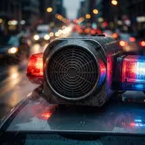 Emergency Siren Pass By in City Traffic sound effect artwork