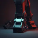 Heavy Synthesized Metallic Mecha Footsteps sound effect artwork