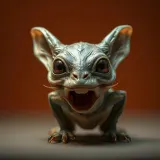 Excited Small Alien Creature Chirps sound effect artwork