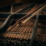 Eerie Bowed Piano String Drone sound effect artwork