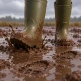 Wet Muddy Boot Footsteps Shuffling sound effect artwork