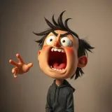 Exaggerated Cartoon Comedy Scream sound effect artwork
