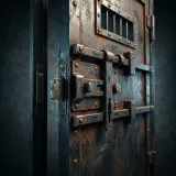Prison Cell Door Open and Close sound effect artwork