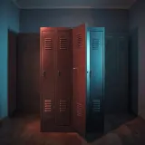 Metal Locker Door Opening sound effect artwork