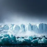 Distant Glacier Cracking and Ice Debris Falling sound effect artwork