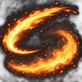 Fast and Slow Fire Torch Whooshes sound effect artwork