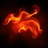 Magical Shimmering Ui Chime with Fiery Whoosh sound effect artwork
