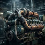 Diesel Ferry Engine Rumble sound effect artwork