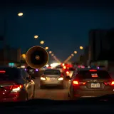 Distant Impatient Car Horns Honking sound effect artwork