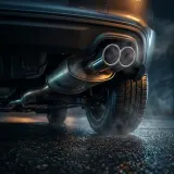 Slow Car Pass By with Muffler sound effect artwork