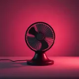 Small Handheld Fan Spinning up and Down sound effect artwork