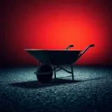 Wheelbarrow Rolling on Gravel sound effect artwork