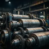 Factory Metal Roller Machinery sound effect artwork