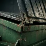 Squeaky Metal Dumpster Lid Open and Close sound effect artwork