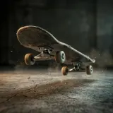 Skateboard Rolling Pass and Ollie sound effect artwork