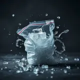 Crushing Ice in a Plastic Bag sound effect artwork