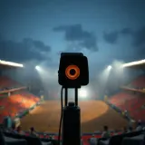 Two Tone Electronic Hooter in Outdoor Arena sound effect artwork