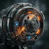 Intense Sci-Fi Grinding Motor sound effect artwork