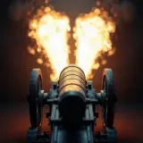 Three Heavy Naval Cannon Blasts sound effect artwork