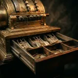 Old Mechanical Cash Register Drawer Opening sound effect artwork