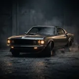 Muscle Car Arrive and Idle sound effect artwork