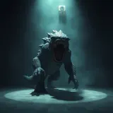 Deep Rumbling Monster Groan and Hum sound effect artwork
