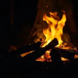 Campfire and Night Crickets sound effect artwork