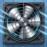 Steady Fast Exhaust Fan Hum sound effect artwork