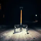 Snow Shovel Driveway Scrape sound effect artwork