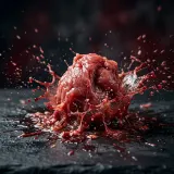 Wet Flesh Splatter Drop sound effect artwork