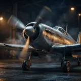 Vintage Propeller Plane Taxiing Rumble sound effect artwork