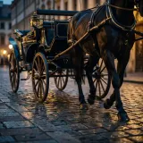 Horse Carriage Pass By on Pavement sound effect artwork