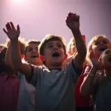Children Cheering in Celebration sound effect artwork