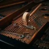 Buzzy Prepared Piano Note sound effect artwork