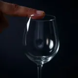 Finger Circling Wine Glass Rim sound effect artwork