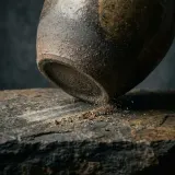 Ceramic Pottery Scraping on Stone sound effect artwork