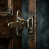 Wooden Door Latch Opening Click sound effect artwork
