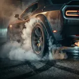 Car Peel Out with Tire Squeal sound effect artwork