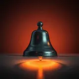 Single Bright Metallic Boat Bell Ding sound effect artwork