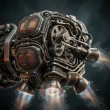 Electric Servo Motor Whine and Thrusters sound effect artwork
