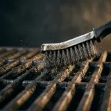 Wire Brush Cleaning Grill Grate sound effect artwork