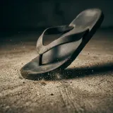 Rubber Flip Flop Slap on Cement sound effect artwork