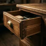 Wooden Desk Drawer Slide Open sound effect artwork